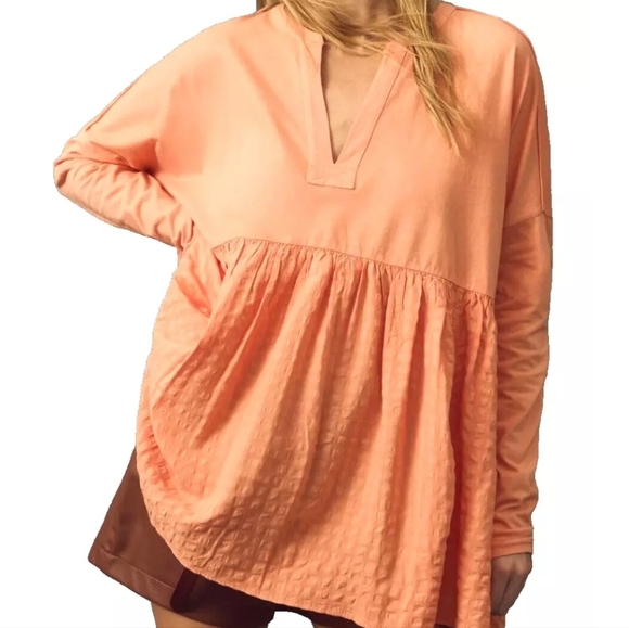 Anthropologie Tops - Pilcro Anthropologie Gingham Babydoll Top